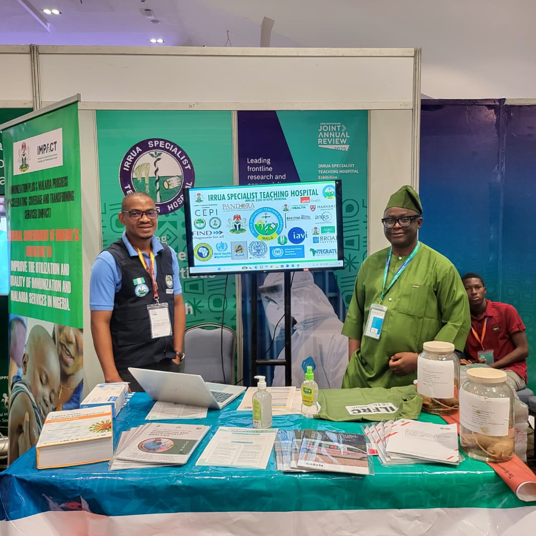 Partner network showcase at the ISTH exhibition booth