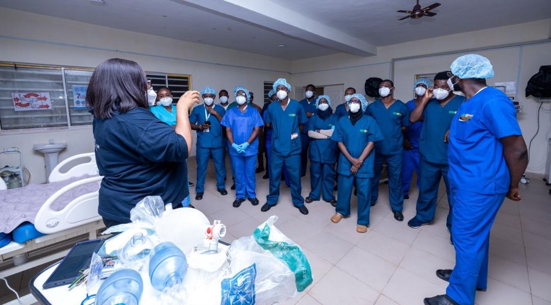 Lassa fever clinical management training session for healthcare workers