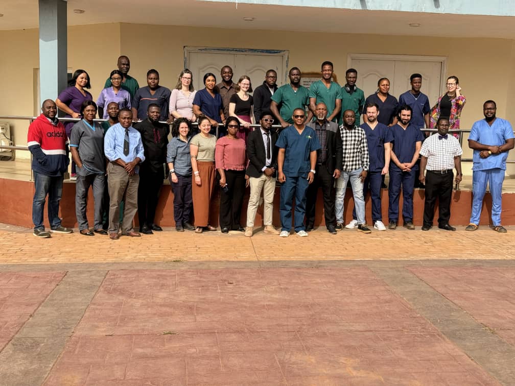 Joint research team meeting at the institute